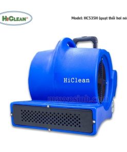 Quạt thổi hơi nóng Hiclean được dùng phổ biến giúp làm khô sàn hiện nay